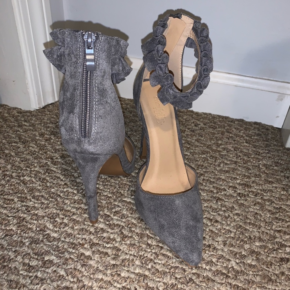 Light blue heels